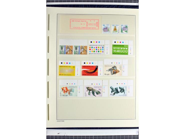 1982/2004, postfrische, in den Hauptnummern anscheinend kpl. Sammlung, dazu ältere Doubletten mit u.a. Bl.20 und 22, Markenhe