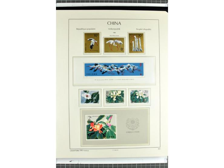 1982/2004, postfrische, in den Hauptnummern anscheinend kpl. Sammlung, dazu ältere Doubletten mit u.a. Bl.20 und 22, Markenhe