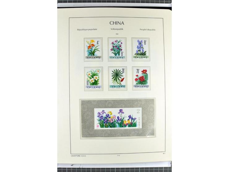 1982/2004, postfrische, in den Hauptnummern anscheinend kpl. Sammlung, dazu ältere Doubletten mit u.a. Bl.20 und 22, Markenhe