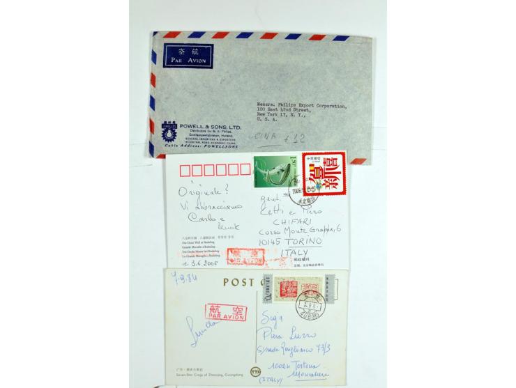 1949/2000, Partie meist moderner Briefe, Karten, Ganzsachen und FDC