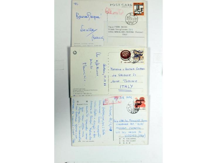 1949/2000, Partie meist moderner Briefe, Karten, Ganzsachen und FDC