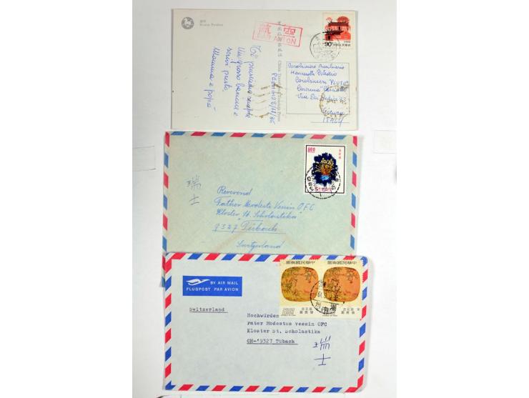 1949/2000, Partie meist moderner Briefe, Karten, Ganzsachen und FDC