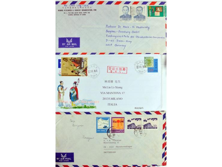 1949/2000, Partie meist moderner Briefe, Karten, Ganzsachen und FDC
