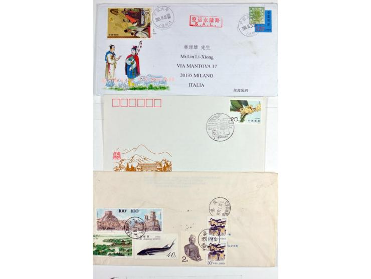 1949/2000, Partie meist moderner Briefe, Karten, Ganzsachen und FDC