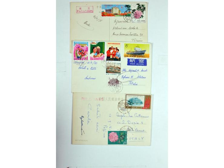 1949/2000, Partie meist moderner Briefe, Karten, Ganzsachen und FDC