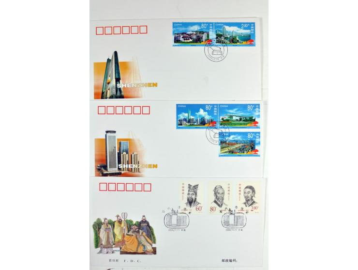 1949/2000, Partie meist moderner Briefe, Karten, Ganzsachen und FDC