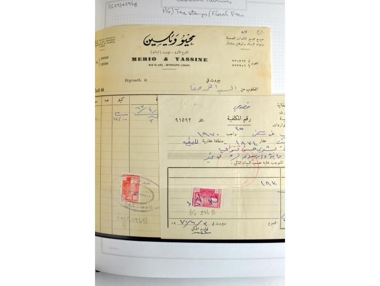 REVENUE: 1919/2000 (ca.), ungebrauchte, ungestempelte reichhaltige Spezialsammlung mit vielen besseren Werten und kompletten 