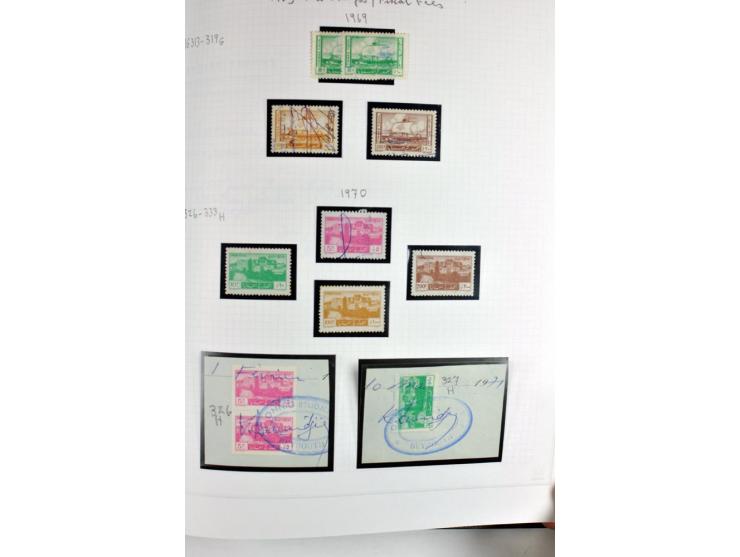 REVENUE: 1919/2000 (ca.), ungebrauchte, ungestempelte reichhaltige Spezialsammlung mit vielen besseren Werten und kompletten 