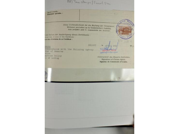REVENUE: 1919/2000 (ca.), ungebrauchte, ungestempelte reichhaltige Spezialsammlung mit vielen besseren Werten und kompletten 