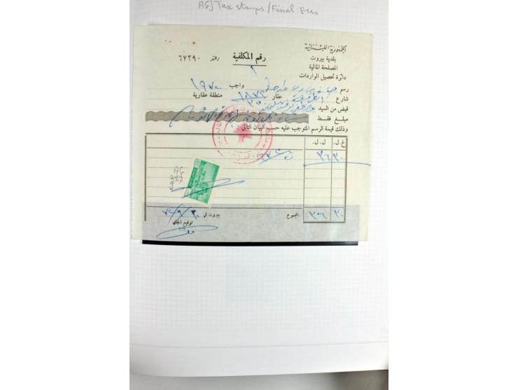 REVENUE: 1919/2000 (ca.), ungebrauchte, ungestempelte reichhaltige Spezialsammlung mit vielen besseren Werten und kompletten 