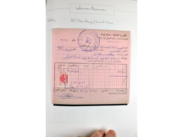 REVENUE: 1919/2000 (ca.), ungebrauchte, ungestempelte reichhaltige Spezialsammlung mit vielen besseren Werten und kompletten 