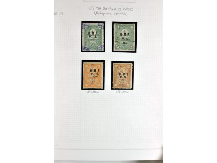 REVENUE: 1919/2000 (ca.), ungebrauchte, ungestempelte reichhaltige Spezialsammlung mit vielen besseren Werten und kompletten 