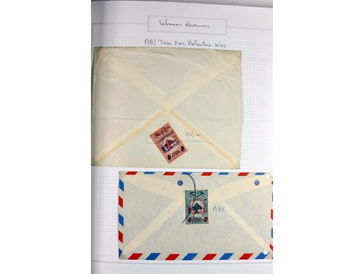 REVENUE: 1919/2000 (ca.), ungebrauchte, ungestempelte reichhaltige Spezialsammlung mit vielen besseren Werten und kompletten 