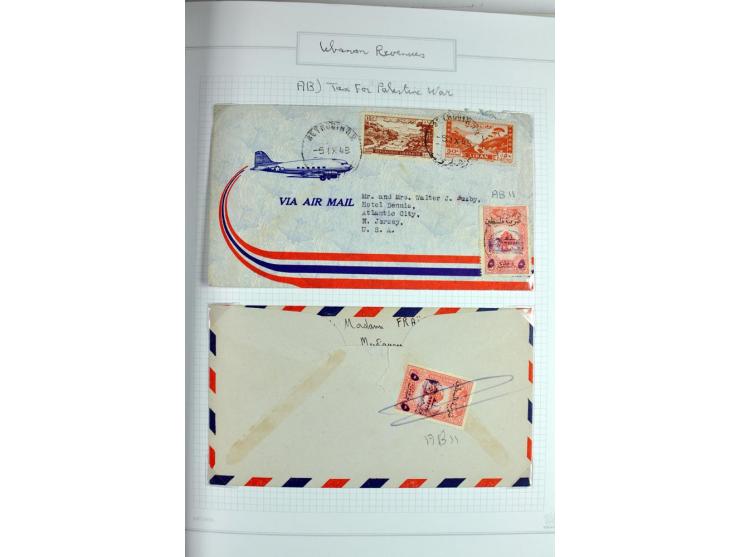 REVENUE: 1919/2000 (ca.), ungebrauchte, ungestempelte reichhaltige Spezialsammlung mit vielen besseren Werten und kompletten 