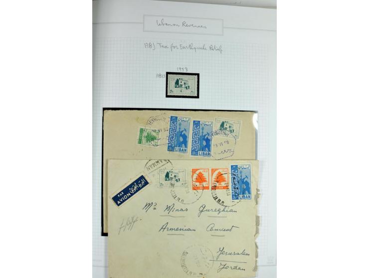 REVENUE: 1919/2000 (ca.), ungebrauchte, ungestempelte reichhaltige Spezialsammlung mit vielen besseren Werten und kompletten 