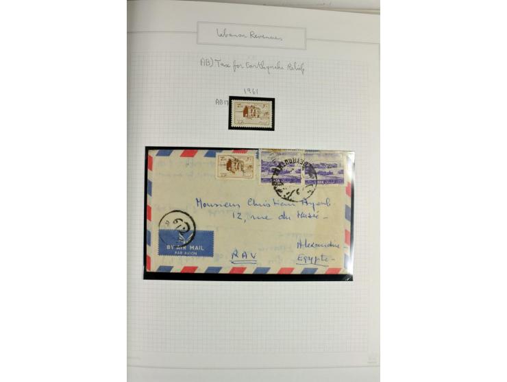 REVENUE: 1919/2000 (ca.), ungebrauchte, ungestempelte reichhaltige Spezialsammlung mit vielen besseren Werten und kompletten 