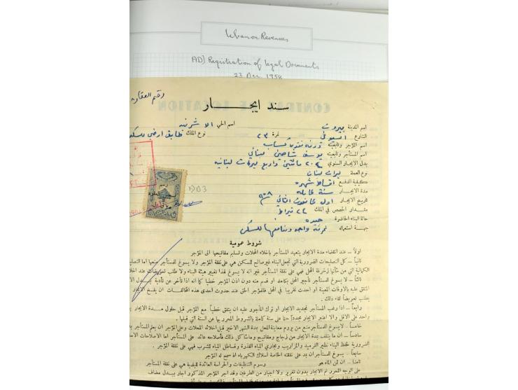 REVENUE: 1919/2000 (ca.), ungebrauchte, ungestempelte reichhaltige Spezialsammlung mit vielen besseren Werten und kompletten 
