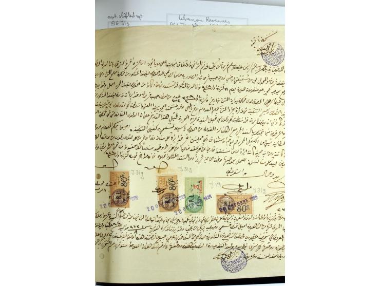 REVENUE: 1919/2000 (ca.), ungebrauchte, ungestempelte reichhaltige Spezialsammlung mit vielen besseren Werten und kompletten 