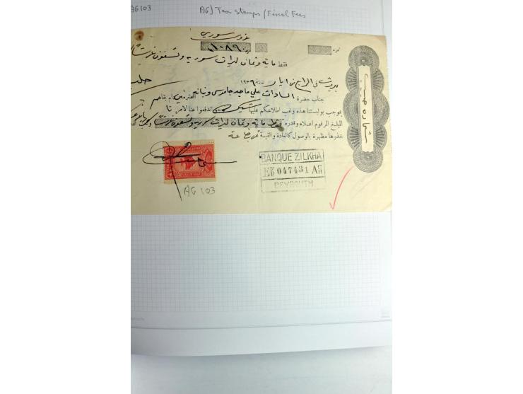 REVENUE: 1919/2000 (ca.), ungebrauchte, ungestempelte reichhaltige Spezialsammlung mit vielen besseren Werten und kompletten 