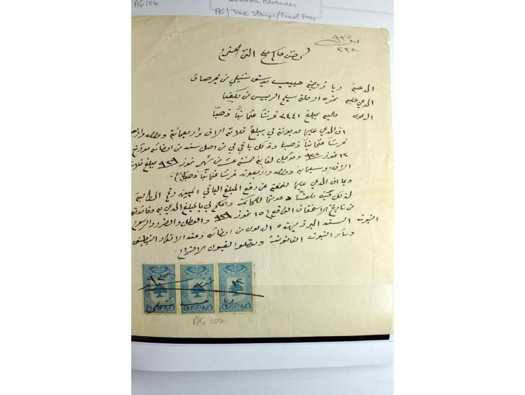 REVENUE: 1919/2000 (ca.), ungebrauchte, ungestempelte reichhaltige Spezialsammlung mit vielen besseren Werten und kompletten 