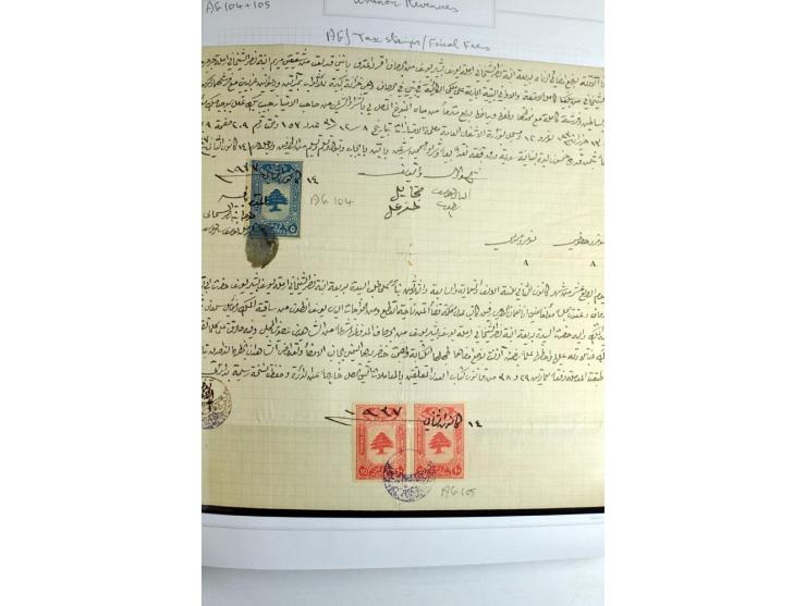REVENUE: 1919/2000 (ca.), ungebrauchte, ungestempelte reichhaltige Spezialsammlung mit vielen besseren Werten und kompletten 
