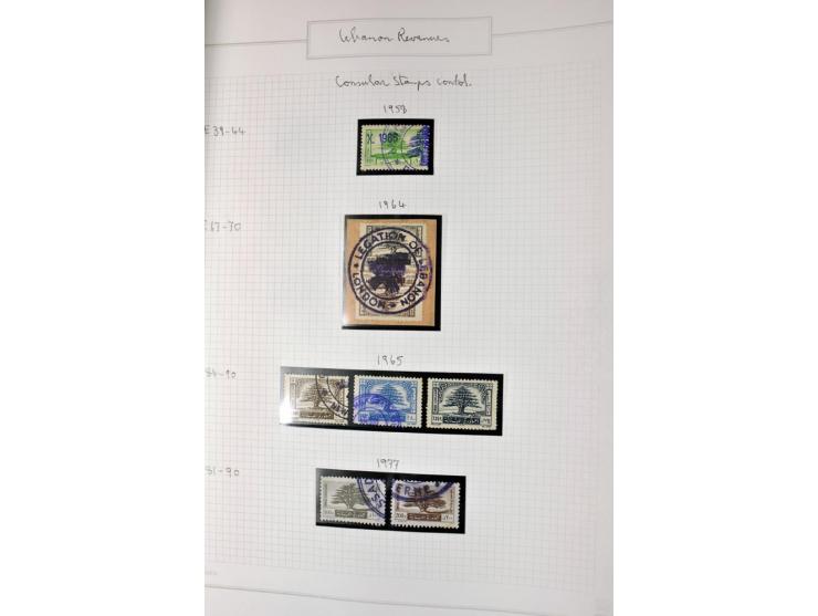 REVENUE: 1919/2000 (ca.), ungebrauchte, ungestempelte reichhaltige Spezialsammlung mit vielen besseren Werten und kompletten 