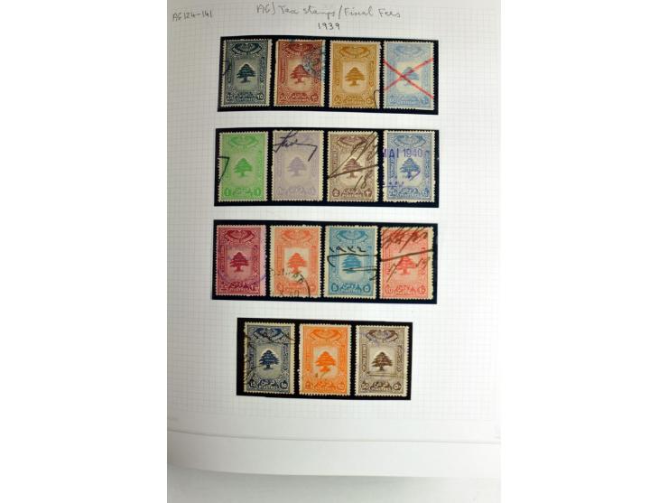 REVENUE: 1919/2000 (ca.), ungebrauchte, ungestempelte reichhaltige Spezialsammlung mit vielen besseren Werten und kompletten 