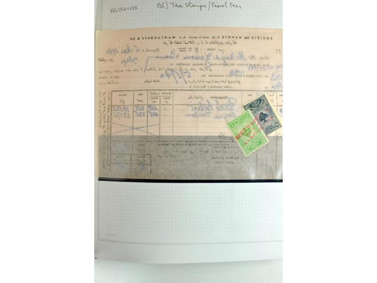 REVENUE: 1919/2000 (ca.), ungebrauchte, ungestempelte reichhaltige Spezialsammlung mit vielen besseren Werten und kompletten 