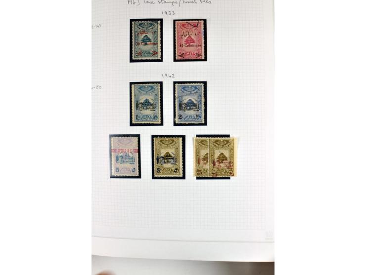 REVENUE: 1919/2000 (ca.), ungebrauchte, ungestempelte reichhaltige Spezialsammlung mit vielen besseren Werten und kompletten 