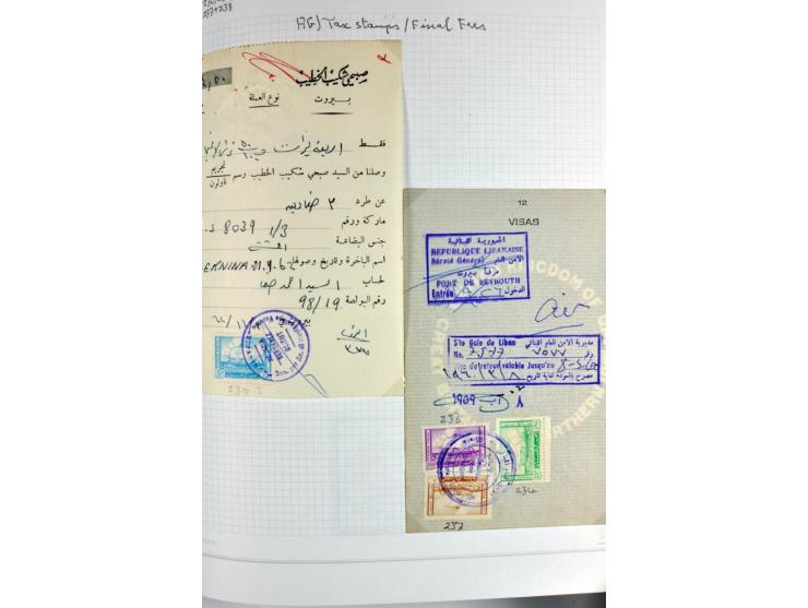 REVENUE: 1919/2000 (ca.), ungebrauchte, ungestempelte reichhaltige Spezialsammlung mit vielen besseren Werten und kompletten 