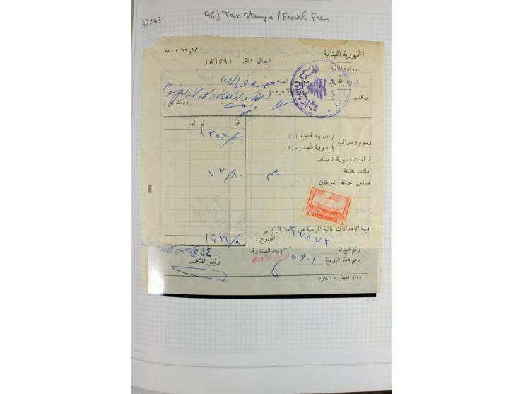 REVENUE: 1919/2000 (ca.), ungebrauchte, ungestempelte reichhaltige Spezialsammlung mit vielen besseren Werten und kompletten 