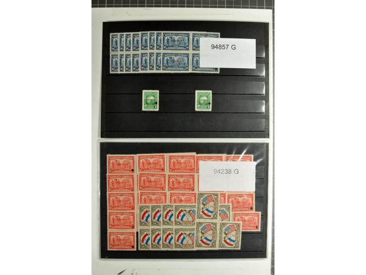 1939/41 (ca.), postfrischer Lagerbestand von über 9000 Werten mit Aufdruck 'SPECIMEN' und amtlicher Lochung, dabei kpl. Sätze