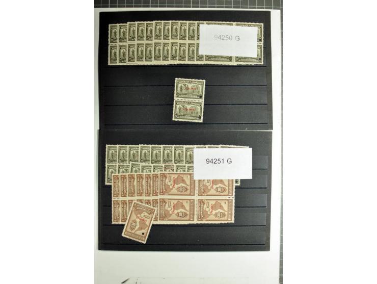 1939/41 (ca.), postfrischer Lagerbestand von über 9000 Werten mit Aufdruck 'SPECIMEN' und amtlicher Lochung, dabei kpl. Sätze