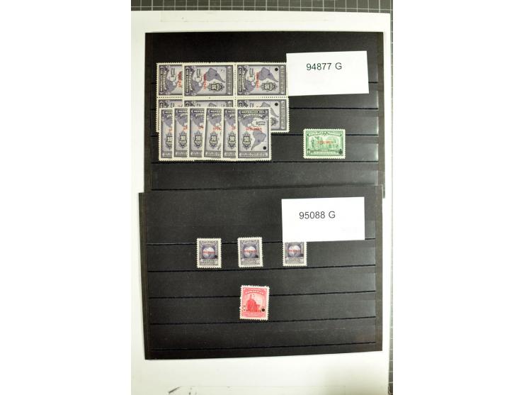1939/41 (ca.), postfrischer Lagerbestand von über 9000 Werten mit Aufdruck 'SPECIMEN' und amtlicher Lochung, dabei kpl. Sätze