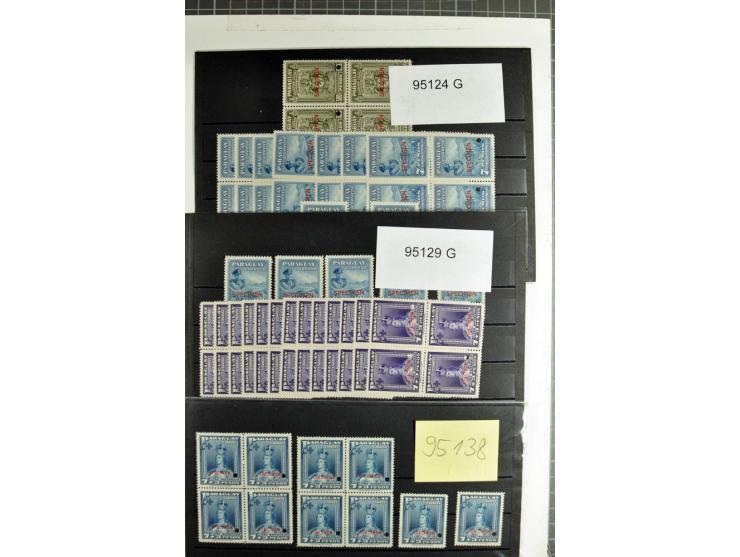 1939/41 (ca.), postfrischer Lagerbestand von über 9000 Werten mit Aufdruck 'SPECIMEN' und amtlicher Lochung, dabei kpl. Sätze