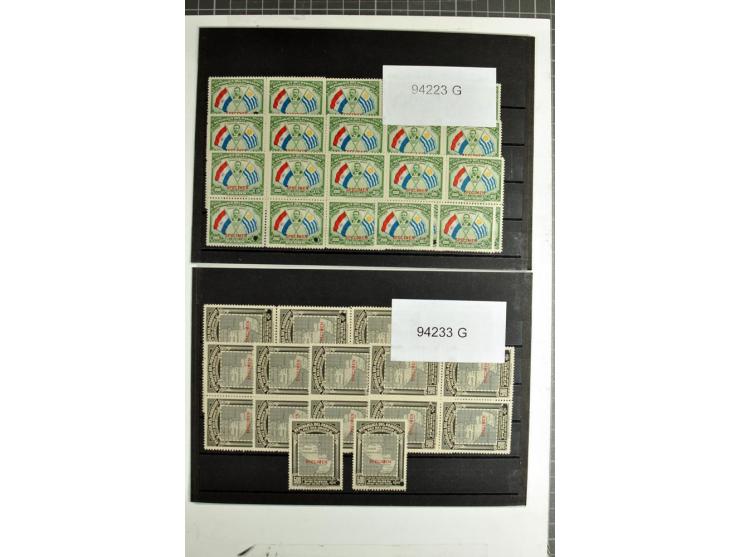 1939/41 (ca.), postfrischer Lagerbestand von über 9000 Werten mit Aufdruck 'SPECIMEN' und amtlicher Lochung, dabei kpl. Sätze