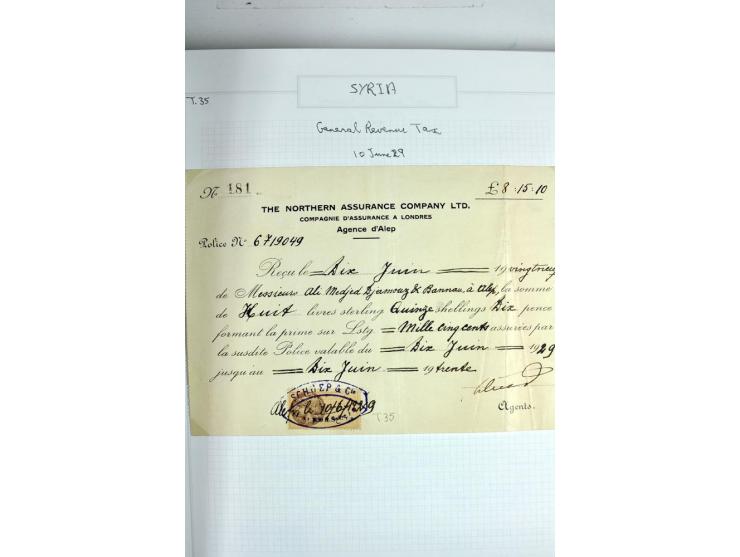 REVENUES: 1916/95 (ca.), sehr schöne spezialisierte zweibändige Sammlung mit einer Vielzahl von ungebrauchten und gebrauchten
