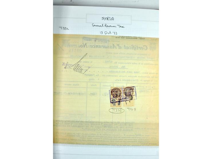 REVENUES: 1916/95 (ca.), sehr schöne spezialisierte zweibändige Sammlung mit einer Vielzahl von ungebrauchten und gebrauchten