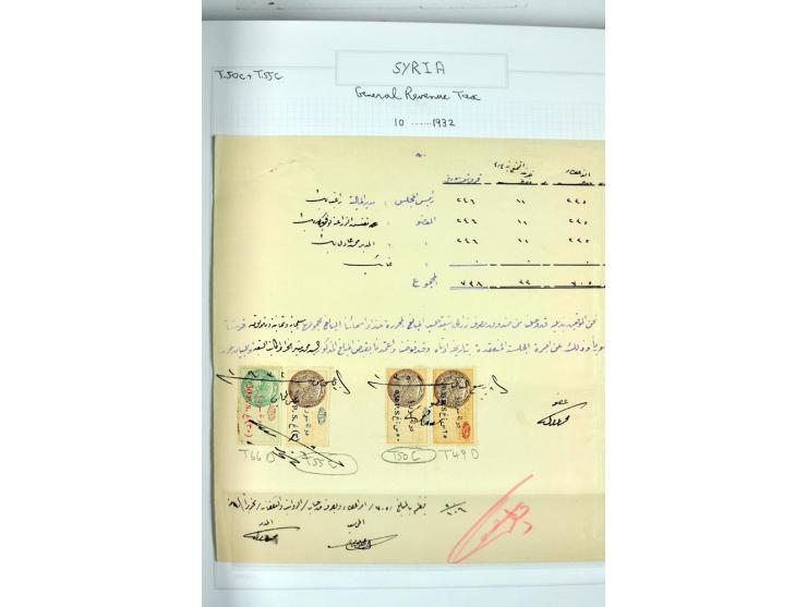 REVENUES: 1916/95 (ca.), sehr schöne spezialisierte zweibändige Sammlung mit einer Vielzahl von ungebrauchten und gebrauchten
