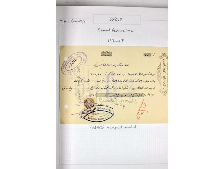 REVENUES: 1916/95 (ca.), sehr schöne spezialisierte zweibändige Sammlung mit einer Vielzahl von ungebrauchten und gebrauchten