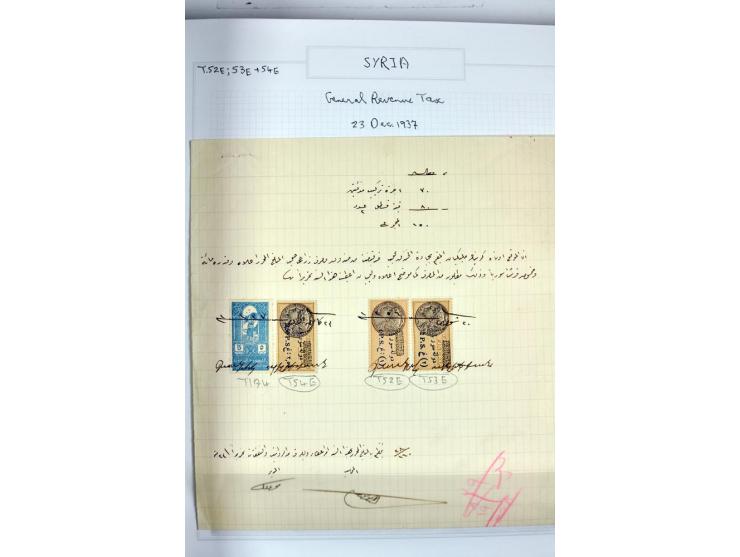 REVENUES: 1916/95 (ca.), sehr schöne spezialisierte zweibändige Sammlung mit einer Vielzahl von ungebrauchten und gebrauchten