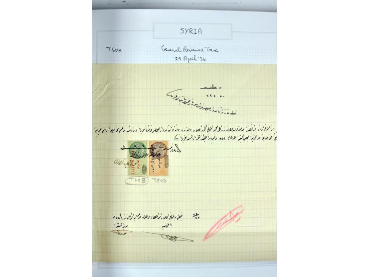 REVENUES: 1916/95 (ca.), sehr schöne spezialisierte zweibändige Sammlung mit einer Vielzahl von ungebrauchten und gebrauchten