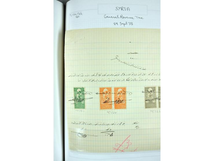 REVENUES: 1916/95 (ca.), sehr schöne spezialisierte zweibändige Sammlung mit einer Vielzahl von ungebrauchten und gebrauchten