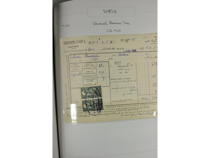 REVENUES: 1916/95 (ca.), sehr schöne spezialisierte zweibändige Sammlung mit einer Vielzahl von ungebrauchten und gebrauchten