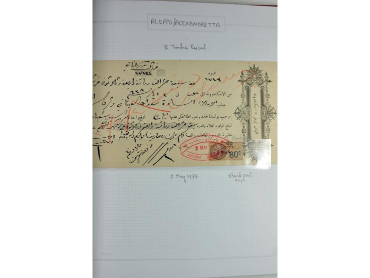 REVENUES: 1916/95 (ca.), sehr schöne spezialisierte zweibändige Sammlung mit einer Vielzahl von ungebrauchten und gebrauchten