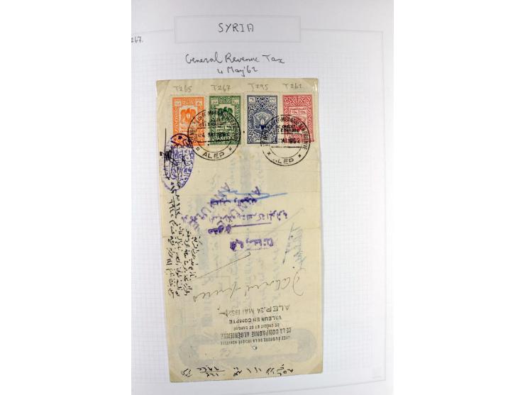 REVENUES: 1916/95 (ca.), sehr schöne spezialisierte zweibändige Sammlung mit einer Vielzahl von ungebrauchten und gebrauchten