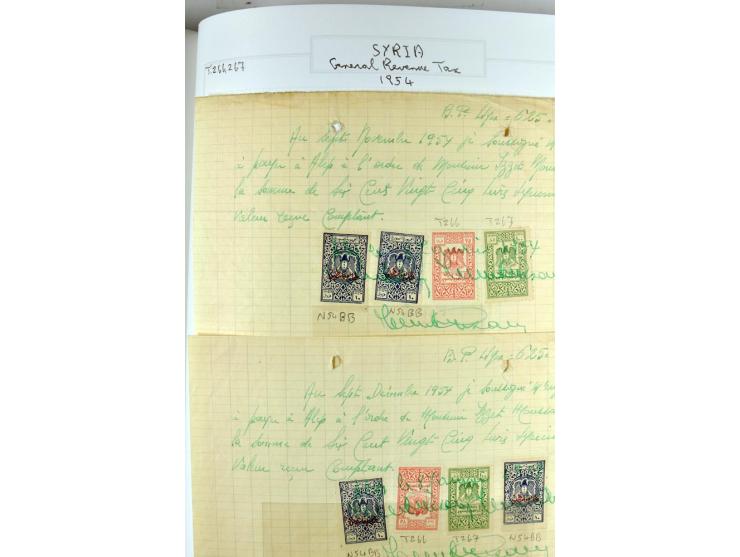 REVENUES: 1916/95 (ca.), sehr schöne spezialisierte zweibändige Sammlung mit einer Vielzahl von ungebrauchten und gebrauchten