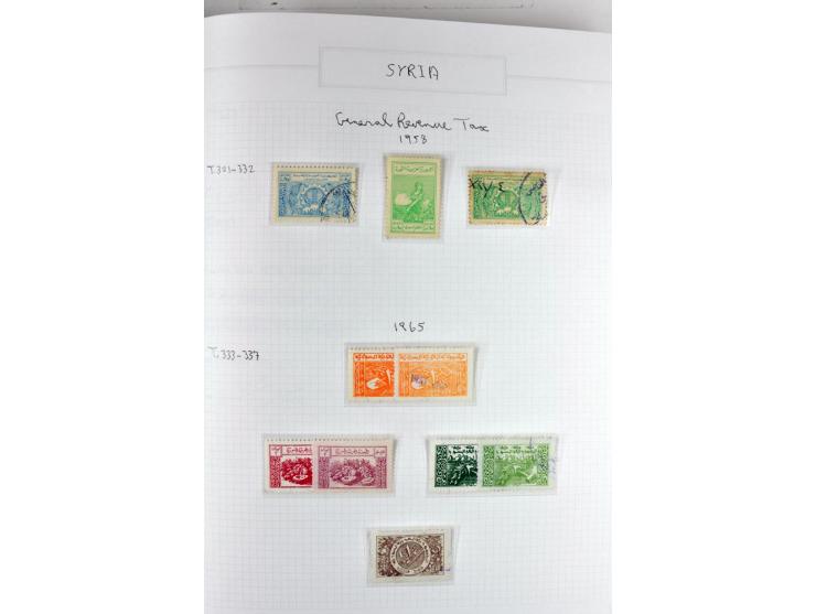 REVENUES: 1916/95 (ca.), sehr schöne spezialisierte zweibändige Sammlung mit einer Vielzahl von ungebrauchten und gebrauchten