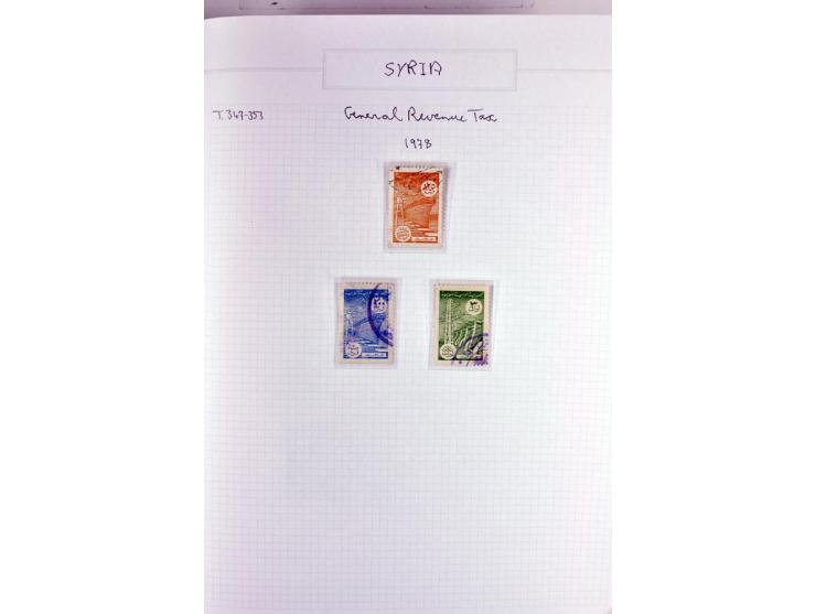 REVENUES: 1916/95 (ca.), sehr schöne spezialisierte zweibändige Sammlung mit einer Vielzahl von ungebrauchten und gebrauchten