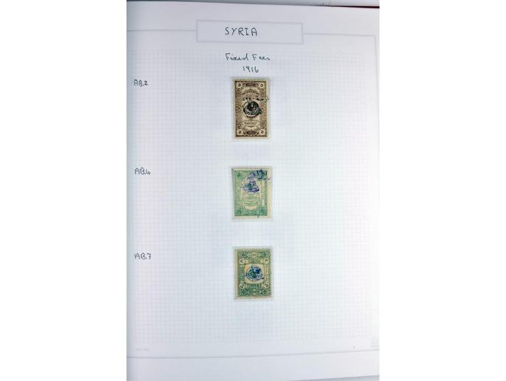REVENUES: 1916/95 (ca.), sehr schöne spezialisierte zweibändige Sammlung mit einer Vielzahl von ungebrauchten und gebrauchten